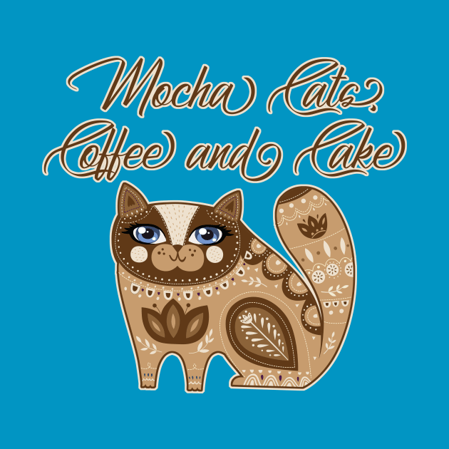 Mocha Cats, Coffee and cake - what's not to love? by Antzyzzz