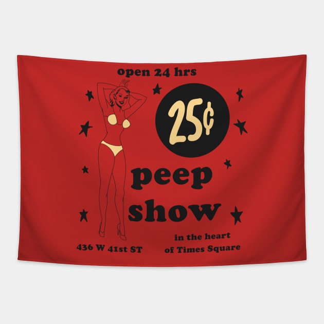 25 Cent Peep Show Tapestry by n23tees