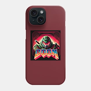 Doom Guy Retro Phone Case