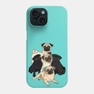 5ivePugs Phone Case