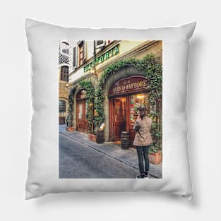 Streets of Florence Pillow