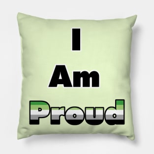 I am Proud (Aromantic) Pillow