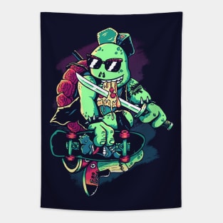 Cowabunga Or Die! Tapestry