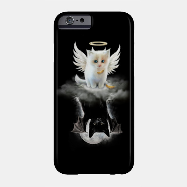 Angel Cat Devil Cat Every Angel Was Once A Demon Angel Cat