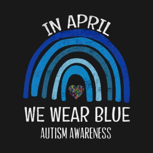 April blue autism T-Shirt