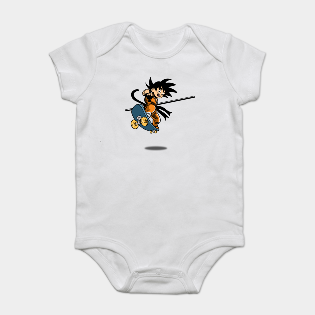 Young Goku Skater Dragonball Z Goku Dragon Ball Young Gok Body Bebe Teepublic Fr
