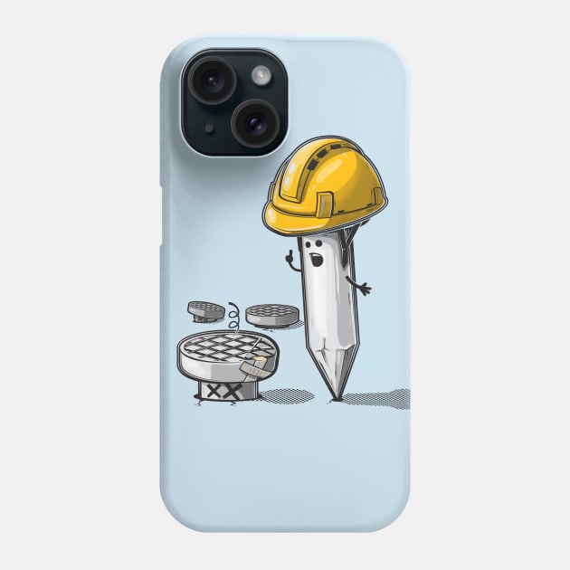 Safety first Phone Case by raxarts