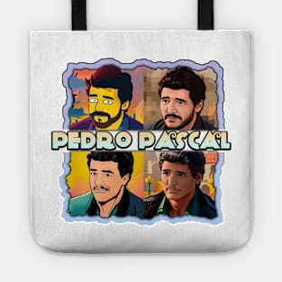 the last of us Pedro Pascal tv series " TLOU " tshirt sticker etc. design by ironpalette Tote