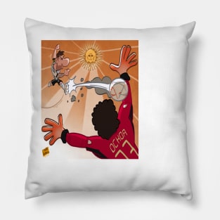 Messi vs Ochoa Pillow