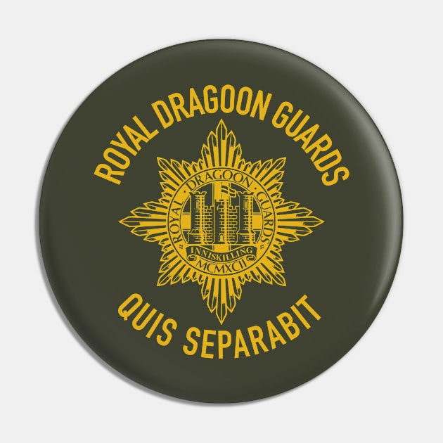 Royal Dragoon Guards Pin by TCP