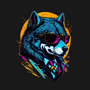 Retro Wolf T-Shirt