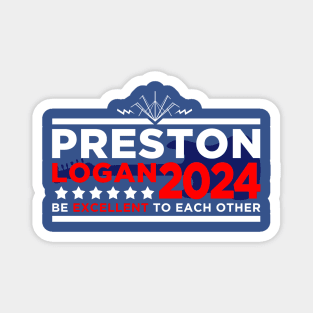 Preston/Logan 2024 Magnet