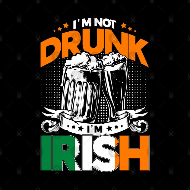 Irishmen Drinking Team Ireland by Toeffishirts