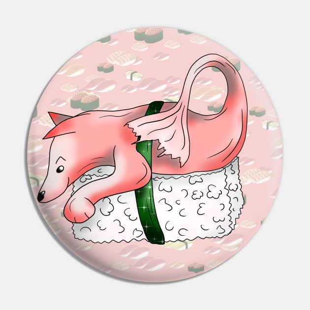 cute nigiri pink dogfish sushi Pin by cuisinecat