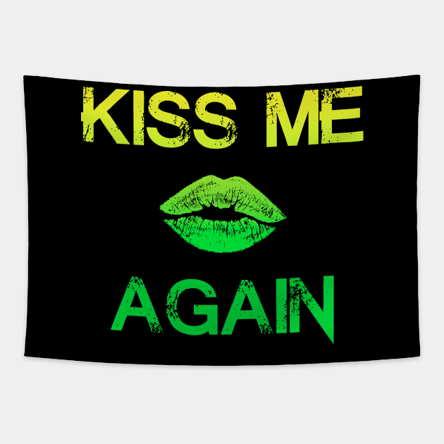 "KissMeAgain" - Lemon Tapestry by Scailaret