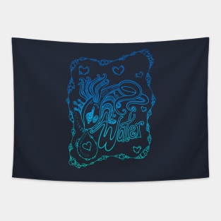 Fishy Blue Tapestry