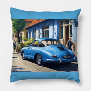 Porsche 356 parking Pillow