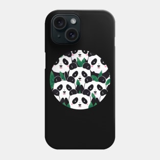 Cute Pandas Phone Case