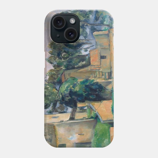 House in Bellevue by Paul Cezanne Phone Case by Classic Art Stall