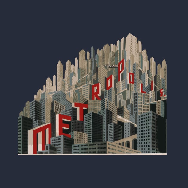 METROPOLIS FRITZ LANG by Dystopianpalace