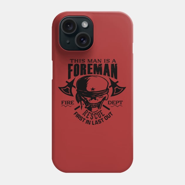 Firefighter Phone Case by Urshrt