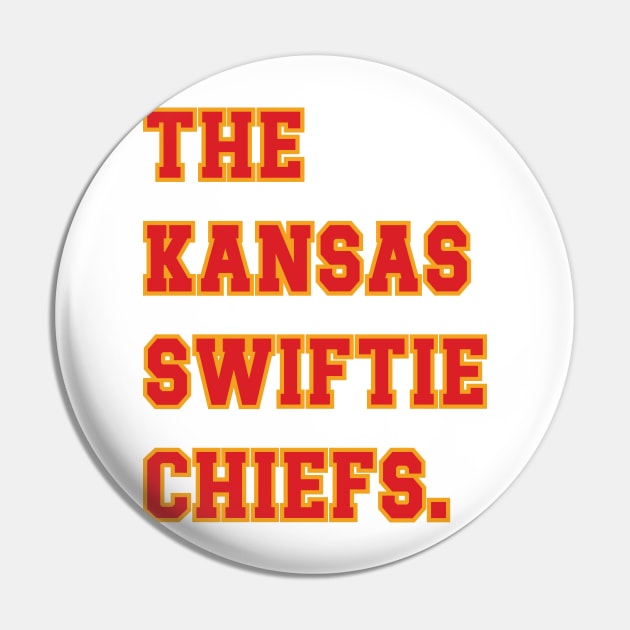 The Kansas Swiftie Chiefs. v6 Pin by Emma