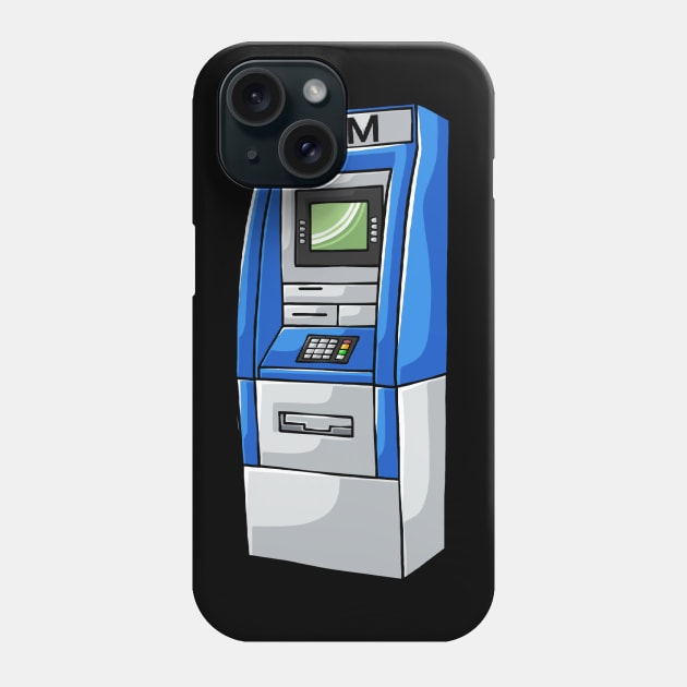 ATM Money Bank Phone Case by fromherotozero