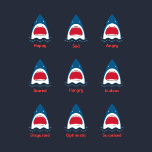 Shark Emotions T-Shirt