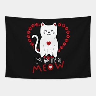 You Had Me At Meow Tapestry