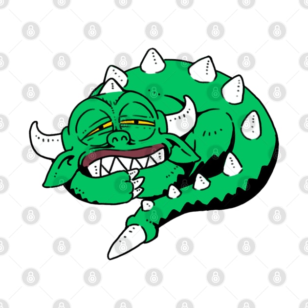 sleepy hodag by COOLKJS0