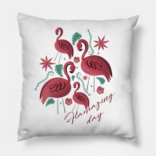 Flamazing day Pillow