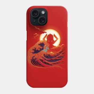 Surfing with the Alien Phone Case