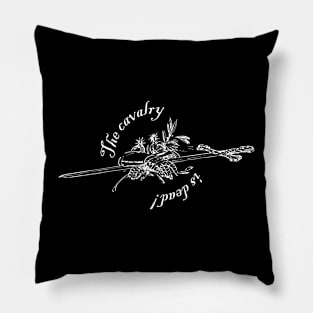 Cavalry (white) Pillow