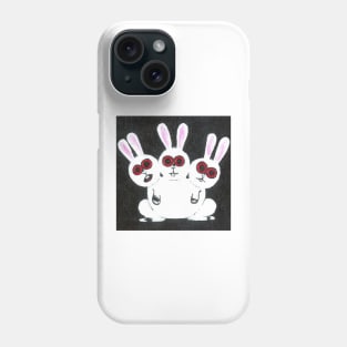 Cerbunus the Guard Rabbit Phone Case