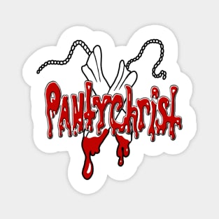 Pantychrist Bloody Tampon Logo Magnet