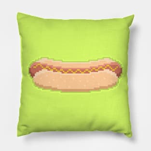 Pixel Hot Dog Pillow