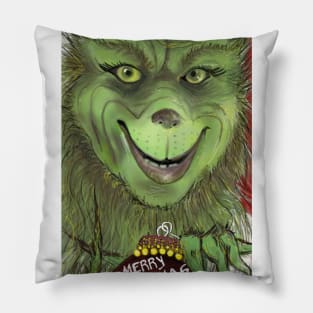 Merry christmas Grinch Pillow