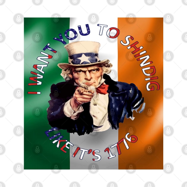 Irish American Uncle Sam Celebration Shindig by taiche