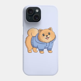 Cute And Fluffy Pomeranian Dog Phone Case