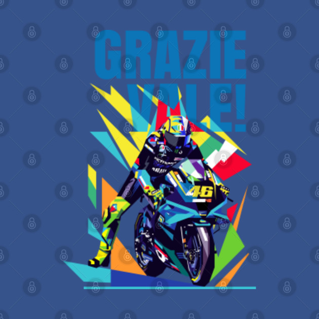 Discover Grazie Vale! - Valentino Rossi - T-Shirt