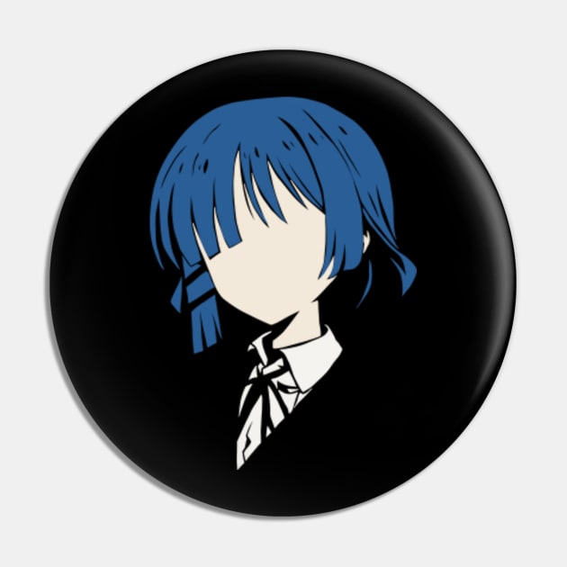 Bocchi the Rock Anime Characters Blue Short Haired Girl Ryo Yamada Pfp in  Minimalist Vector Art (Transparent) - Bocchi The Rock - T-Shirt