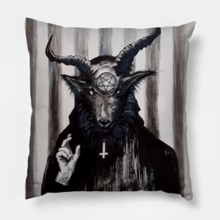 Baphomet Redeemer Pillow