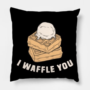 I Waffle You Pillow