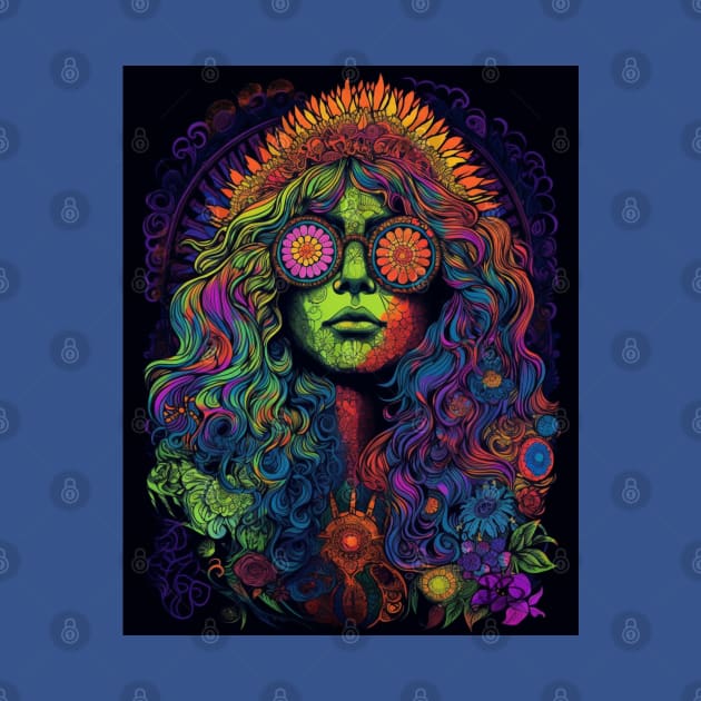 Hippie Girl by Time Travelers Nostalgia