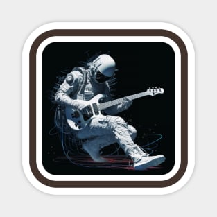 Alien Guitarist Magnet
