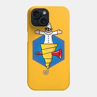 Pulcinella trombettella Phone Case