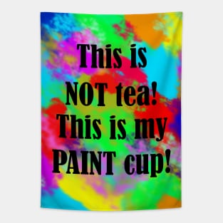 Painter's Cup Tea Tapestry