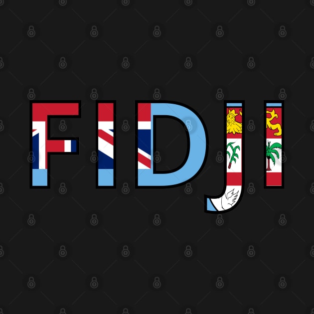 Drapeau Fidji by Pixelforma