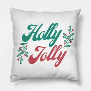 Holly Jolly Pillow