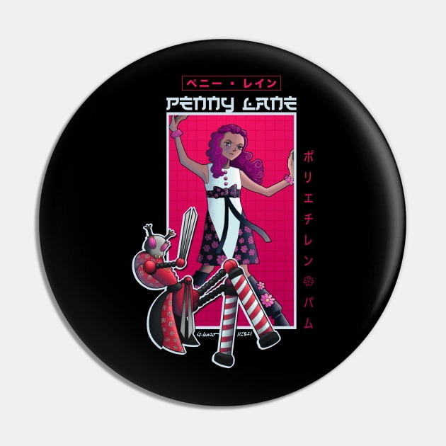 Polythene Pam & Penny Lane Pin by Ginny Designs 